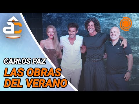 Carlos Paz presentó su temporada 2026: el paso de los artistas y productores por la alfombra roja