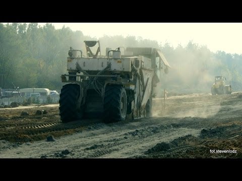 Budowa Autostrady A1 - Łódź Widzew ᴴᴰ