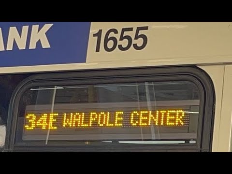 The Adventure to Walpole! | Yoshi's Ride Series {S4-E07} - Riding the 34E 🚌 - {MBTA}