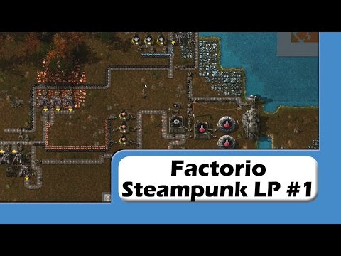 Factorio - Steampunk Let's Play #1 - Red Science