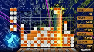 BORRANDO CUADROS 3 - LUMINES REMASTERED GAMEPLAY