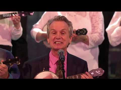 "The Window Cleaner" performance on Queen 92th Birthday - Frank Skinner, Ed Balls & Harry Hill