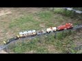 Lego Train Loop Through The Garden
