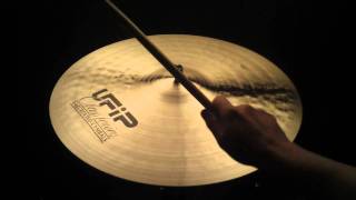 Video thumbnail for UFIP CLASS SERIES 22" MEDIUM RIDE by TheUFIPCYMBALS