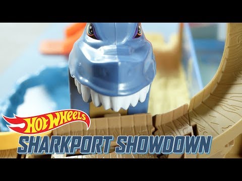 Sharkport Showdown! | @HotWheels
