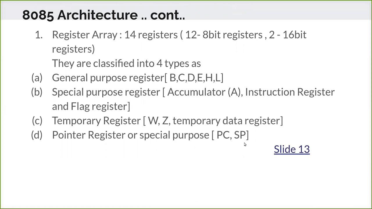 microprocessor architecture part1