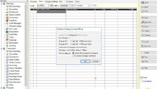 Capital Business Manager – Length Cutter process