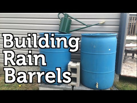 Make Your Own Rain Barrels