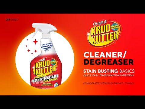 Introducing Krud Kutter Original: Commercial-strength cleaner, stain remover and degreaser