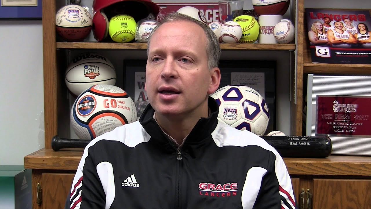 Grace Athletic Director Chad Briscoe