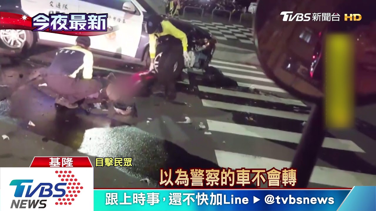 轎車左轉騎車難閃 高商教官撞飛身亡