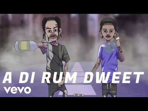 Pablo YG, Kraff - Rum Dweet (Lyric Visualizer)