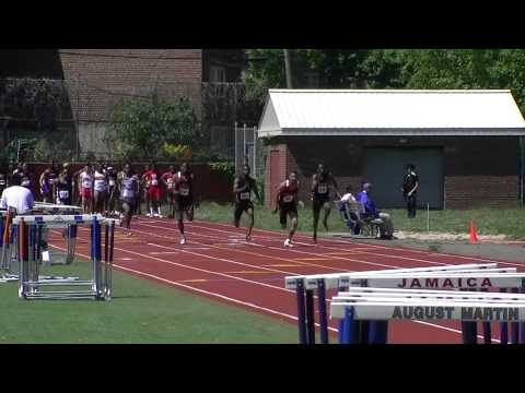 2012 Bruce Selman Memorial Meet 100m Heat 1