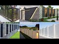 Latest Modern compound wall design ideas | Boundary wall designs for house| Modern compound wall