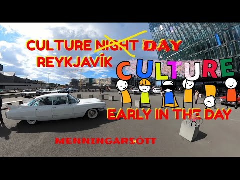 "Culture Night" Reykjavik Iceland 🤩 Menningarnótt í Reykjavík.