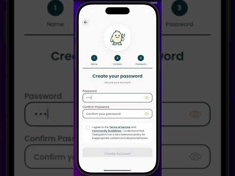 Sign up and create your profile video thumbnail