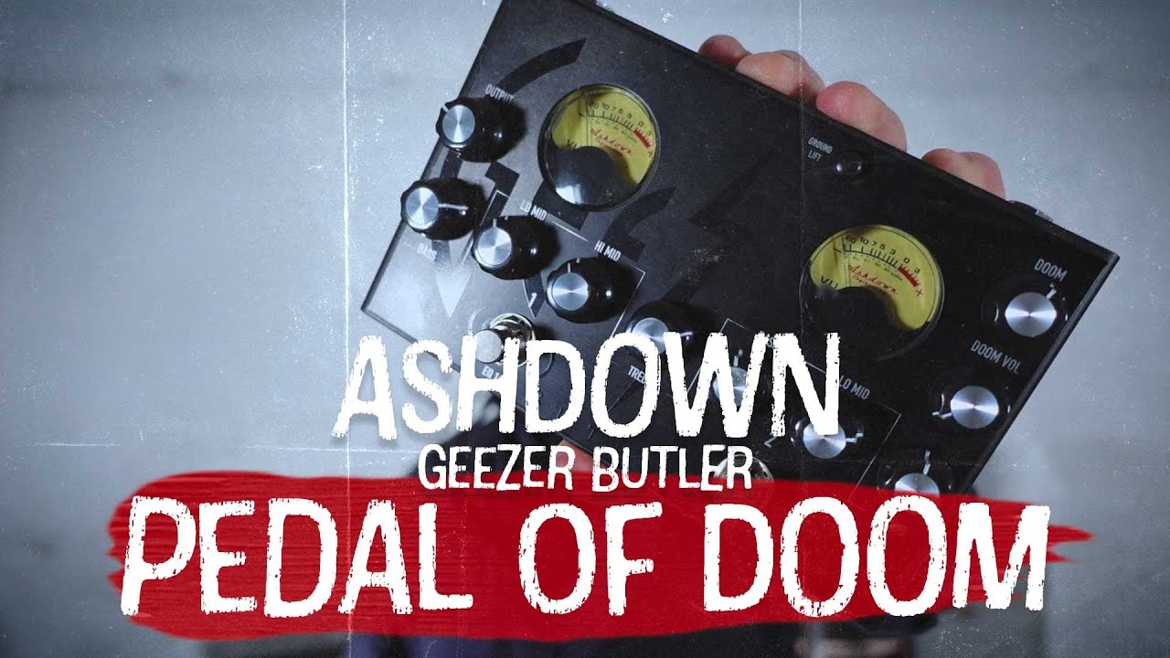 Ashdown Geezer Butler Pedal Of Doom Demo - YouTube