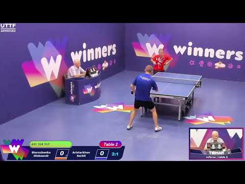 Winners League  14.09.21 Storozhenko Oleksandr - Aristarkhov Serhii 18:30