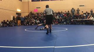 Camron Tutas 105lbs arizona girls  state wrestling pin