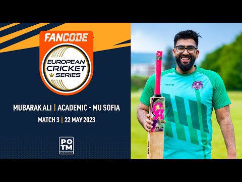 POTM: M.Ali - TRK vs MUS | Highlights | FanCode ECS Bulgaria | 22 May 2023 | ECS23.358
