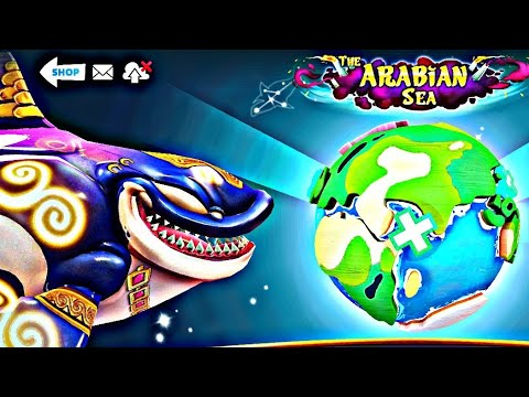GENIE KILLER WHALE In Arabian Sea ⛵ Amazing Gameplay | Hungry Shark World
