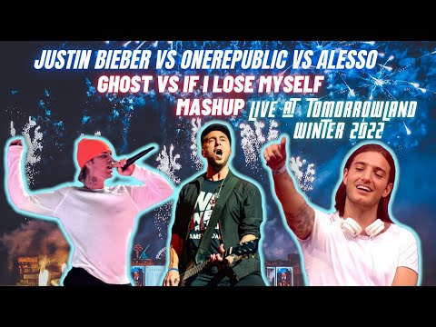 Justin Bieber Vs One Republic Vs Alesso - Ghost Vs If I Lose Myself Live @ Tomorrowland Winter 2022
