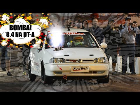 ARRASADOR TURBO A  - 8.417@286KM/H - GOL GTI 16V RAIZ