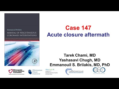 Case 147: PCI Manual - Acute closure aftermath