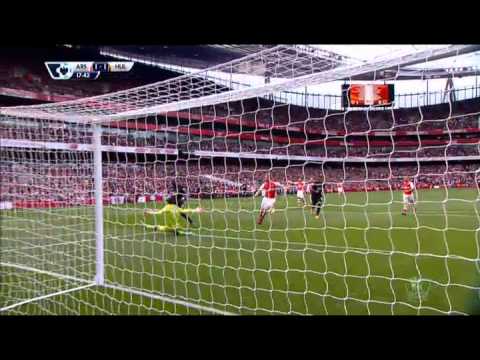 ARSENAL - HULL CITY 2-2 18-10-2014