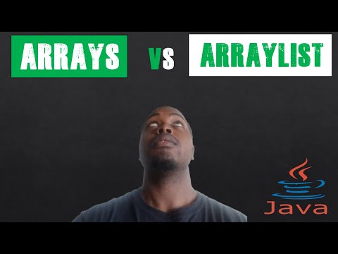 Arrays vs. ArrayList in Java  | Coding With Tre'