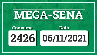 Capa de MEGA-SENA 2426