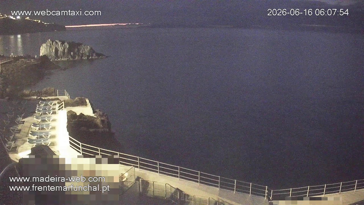 Live webcam view of Lido Pool Complex, Funchal
