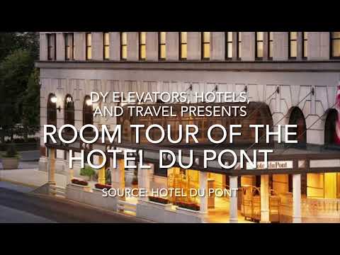 Room Tour of the Hotel Du Pont in Wilmington, DE