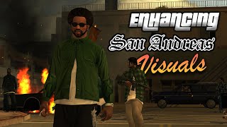 Making San Andreas graphics look more modern with a few mods