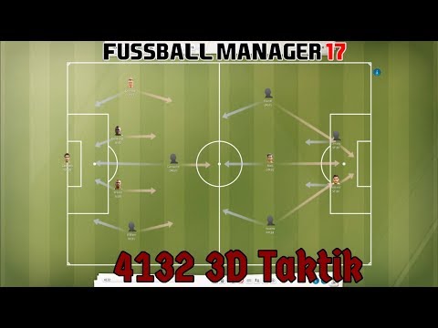 Fußball Manager 4132 3D Taktik