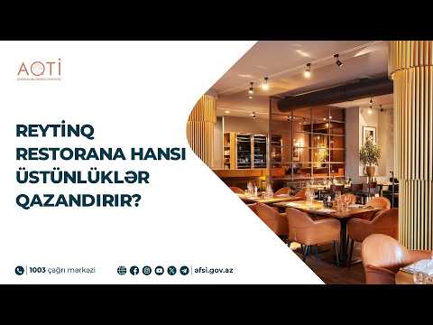 Reytinq restorana hansı üstünlüklər qazandırır?