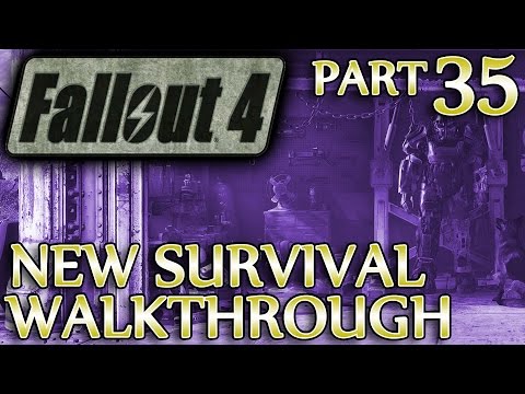 Ⓦ Fallout 4 New Survival Walkthrough ▪ Part 35: Med-Tek, Cure For MacCready