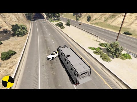 GTA V CRAZY BRICKADE CRASHES COMPILATION DESTRUCTION GTA 5 CAR CRASHES #37 | CrashDestructions