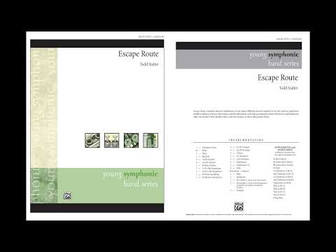 Escape Route, by Todd Stalter – Score & Sound