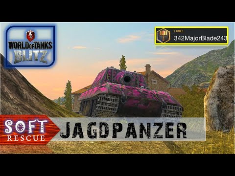 Jg.Pz. E100: 6800 Damage , 5 Frags - WOT BLITZ -