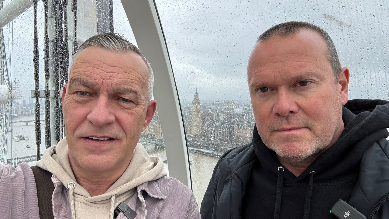 We’re in London and ready to go!