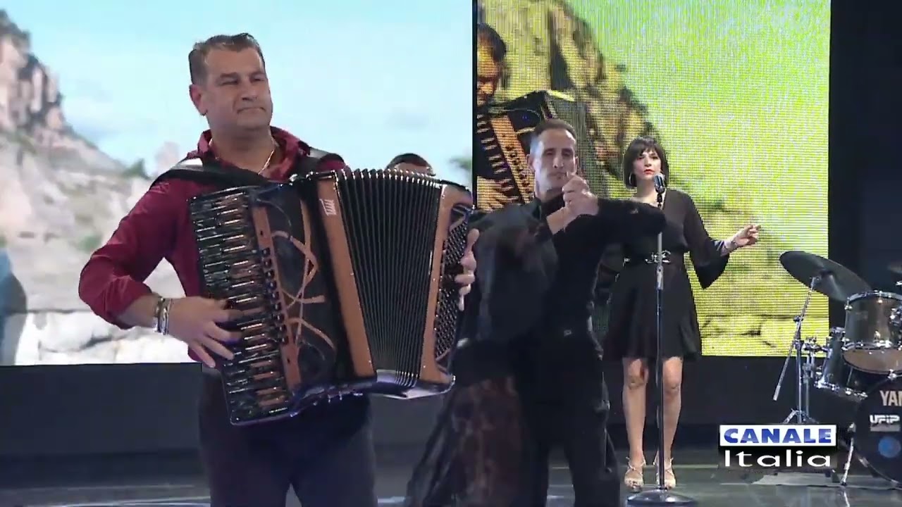 Gianni Cimaroli - ENCANTAME (bachatango) Canale Italia SPECIALE FARFALLINA Cantando Ballando