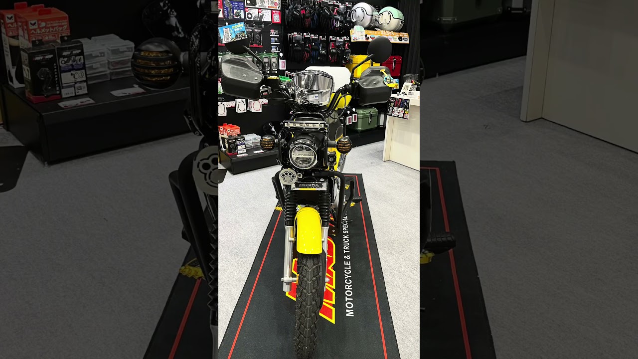 Cross cub 110 Super cub limited KUMAMON yellow up graded 2026 tokyo motorcycle chow #Madmax co ltd