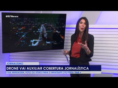 RF News - Rede Família utiliza drone para proporcionar imagens diferenciadas ao telespectador