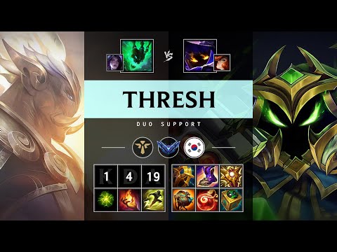 Thresh Support vs Veigar - KR Diamond Patch 25.07