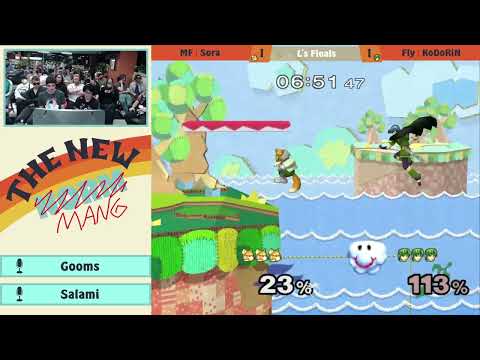 Kodorin vs Sora @ The New Mang [No Audio] [Marth vs Fox]