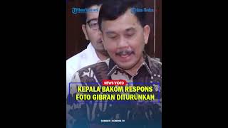 Download lagu GERAKAN TURUNKAN Foto Gibran Viral, Kepala Bakom Singgung Sumber Gaji DPR mp3