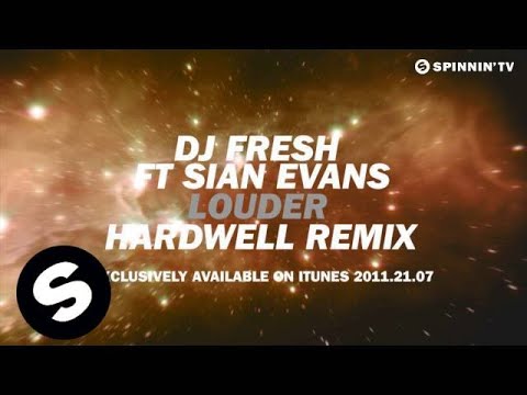 Dj Fresh Ft Sian Evans - Louder (Hardwell Remix) [Teaser] [HD]