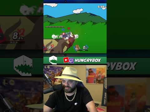THE BEST COMBO I'VE EVER SEEN IN ULTIMATE! #smashbros #hungrybox
