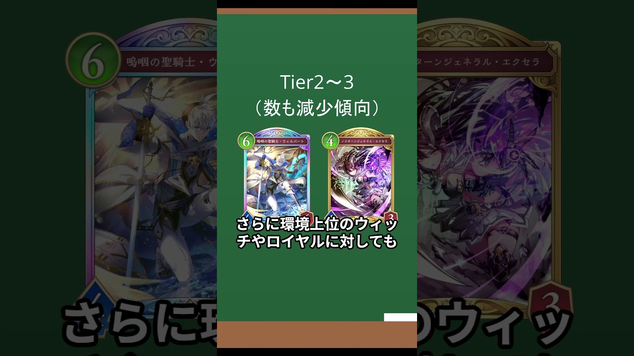 【シャドバWB】リノセウスエルフさん、結局最強だった